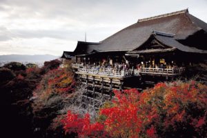 Kyoto, November 24 2011 - At Kiyomizu-dera in Kyoto.