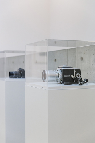Dans son musée, on retrouve ses appareils fétiches. ©Jérémie Souteyrat pour Zoom Japon