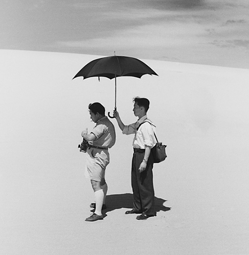 Domon Ken et Asakura, 1949. © Ueda Shôji