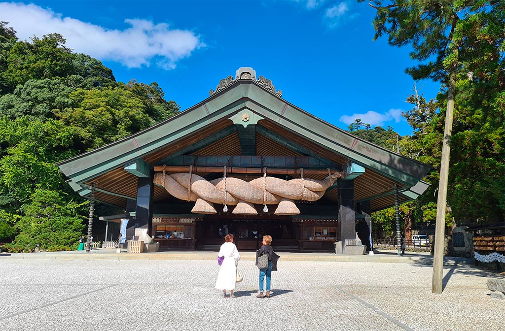 Le grand sanctuaire Izumo Taisha au Jappn