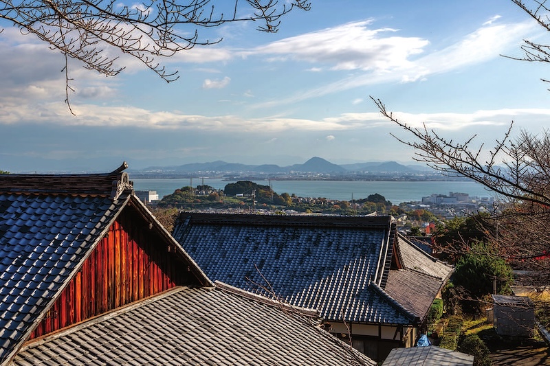 Lake Biwa - Picture from Saikyô-ji