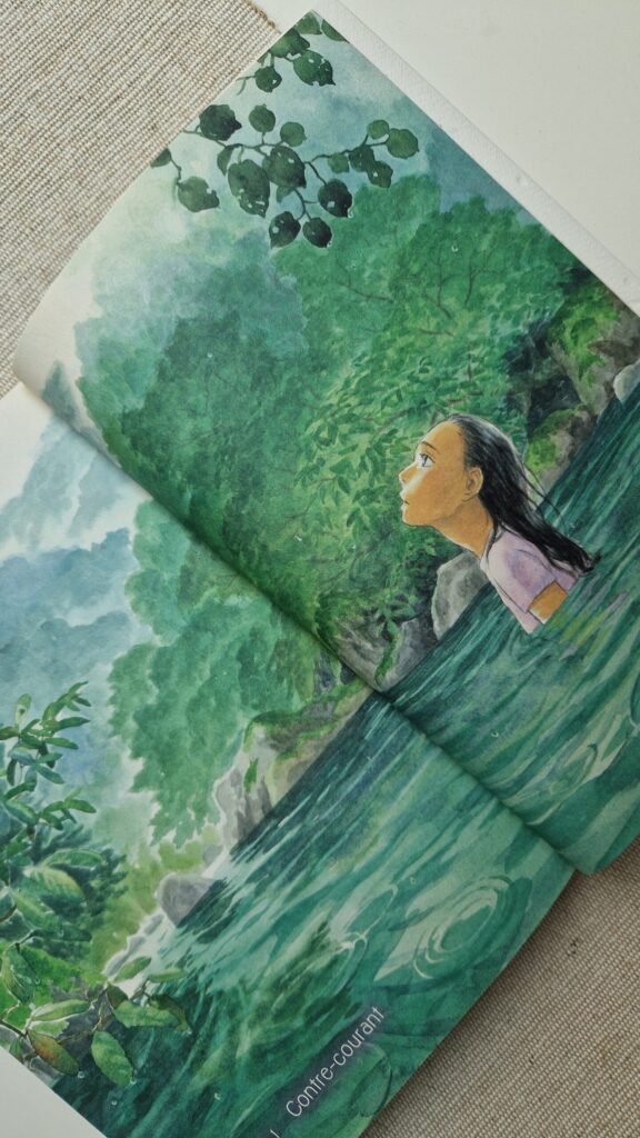 Underwater - le village immergé - TOME 1, aquarelle