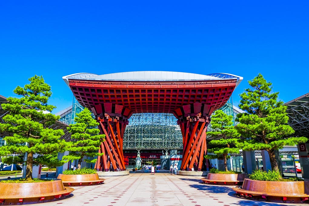 Gare de Kanazawa, Japon