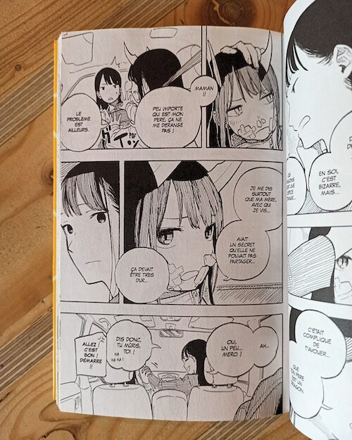 Ruri dicute avec sa mère, Ruridragon tome 1