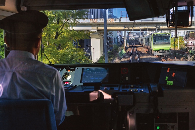 Les trains sur la ligne Yamanote 