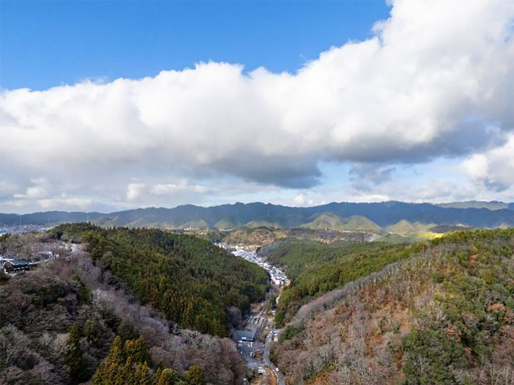 Yoshino-Omine dans la pr&eacute;fecture de Nara au Japon