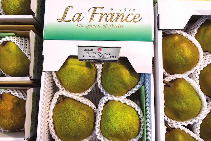 la poire La France b&eacute;n&eacute;ficie d'une belle cote de popularit&eacute;. 