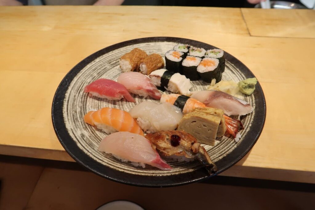 Petit Naka Jourdain - Plat 2 - Sushis