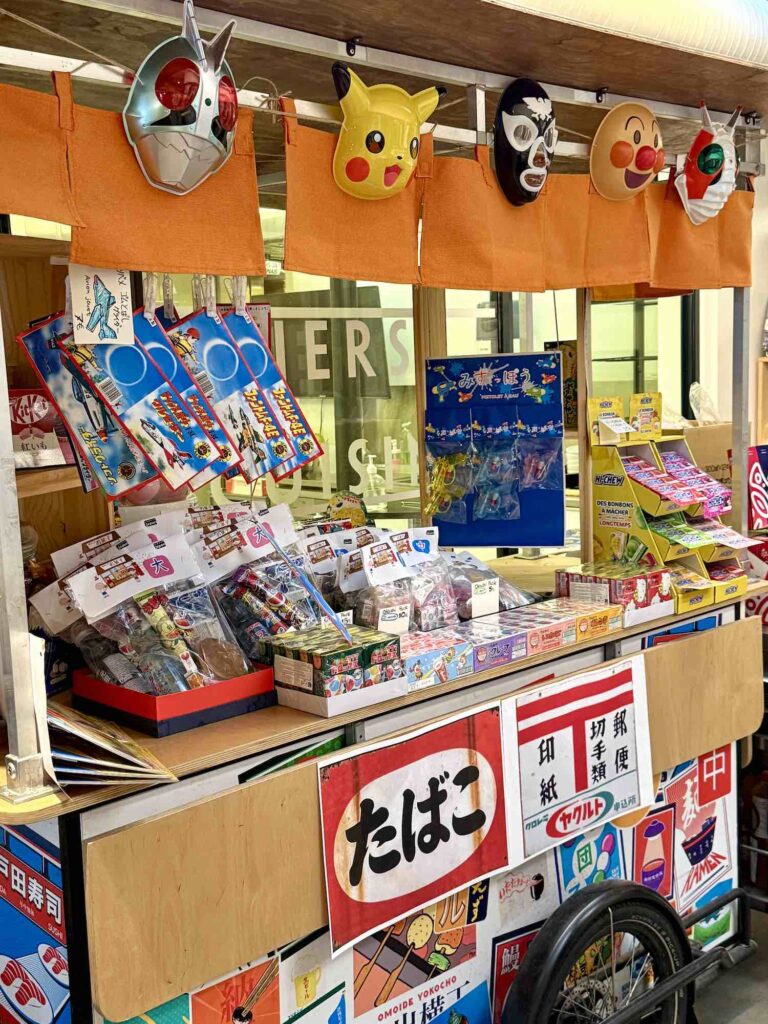 Le Yatai de Espace Japon, avec le Dagashiya &agrave; Paris