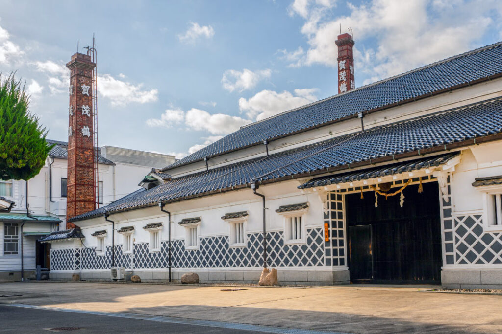 Brasserie Kamitsuru à Saijo, quartier traditionnel de saké. © Eric Rechsteiner