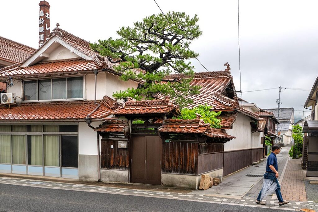 Quartier traditionnel de Saito, dans la ville de Higashihiroshima (Japon) © Eric Rechsteiner