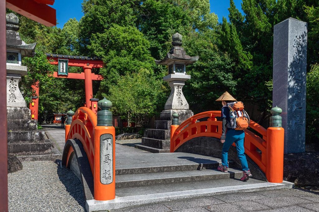 Pont vermillon du Kumano Hayatama Taisha (Wakayama, Japon) &copy;Eric Rechsteiner